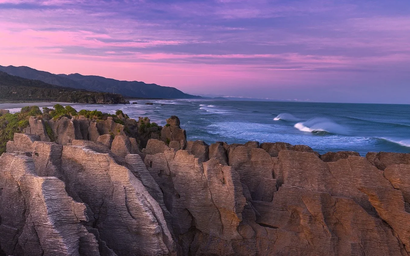 naleśnikowe skały Punakaiki